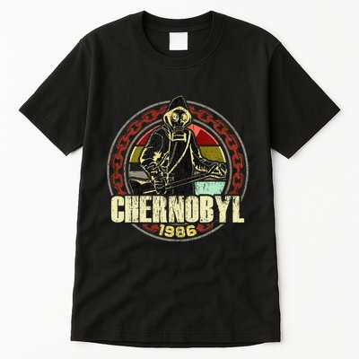 Chernobyl 1986 Vintage Nuclear Power Plant Disaster Tall T-Shirt