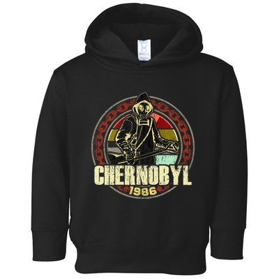 Chernobyl 1986 Vintage Nuclear Power Plant Disaster Toddler Hoodie