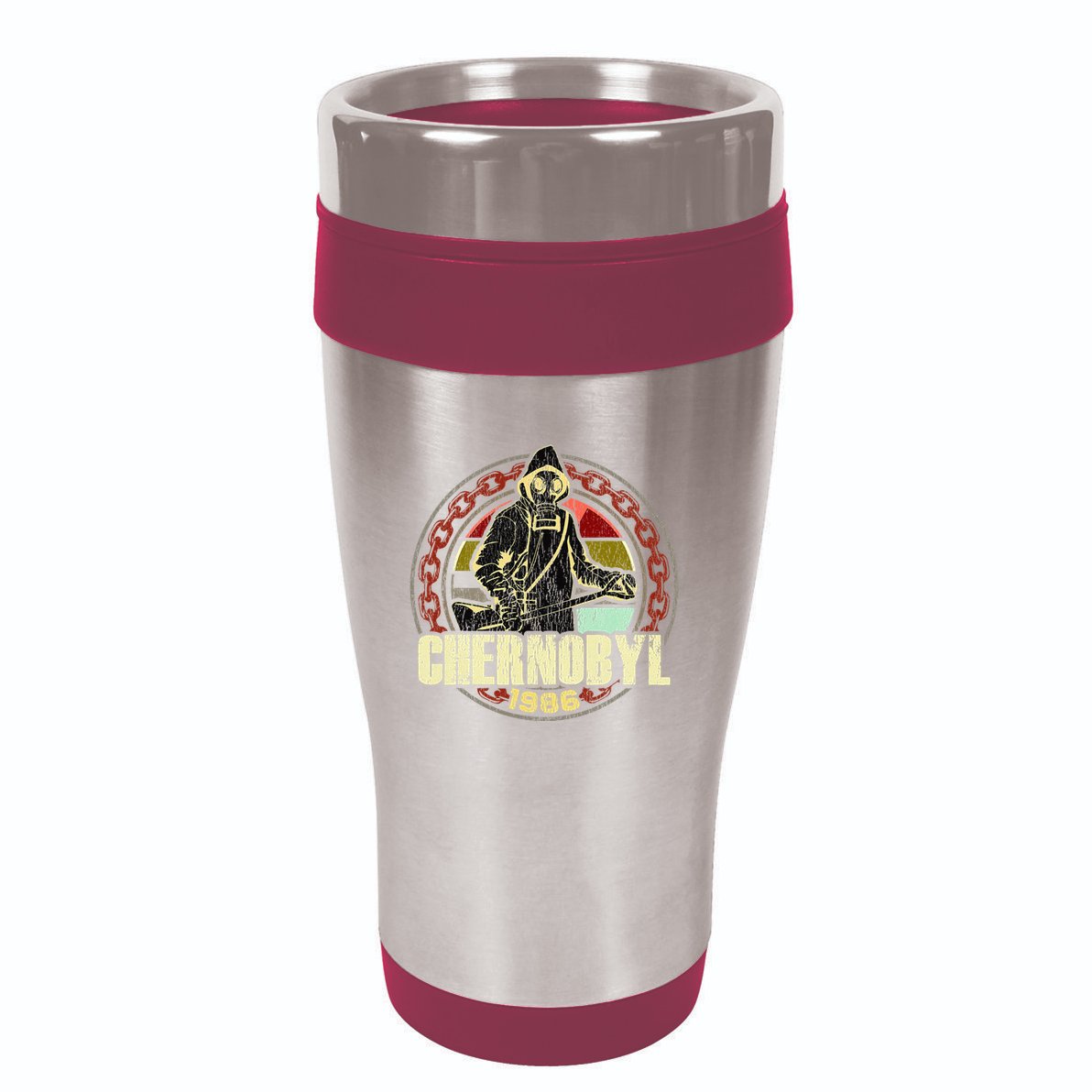 Chernobyl 1986 Vintage Nuclear Power Plant Disaster 16oz Travel Tumbler
