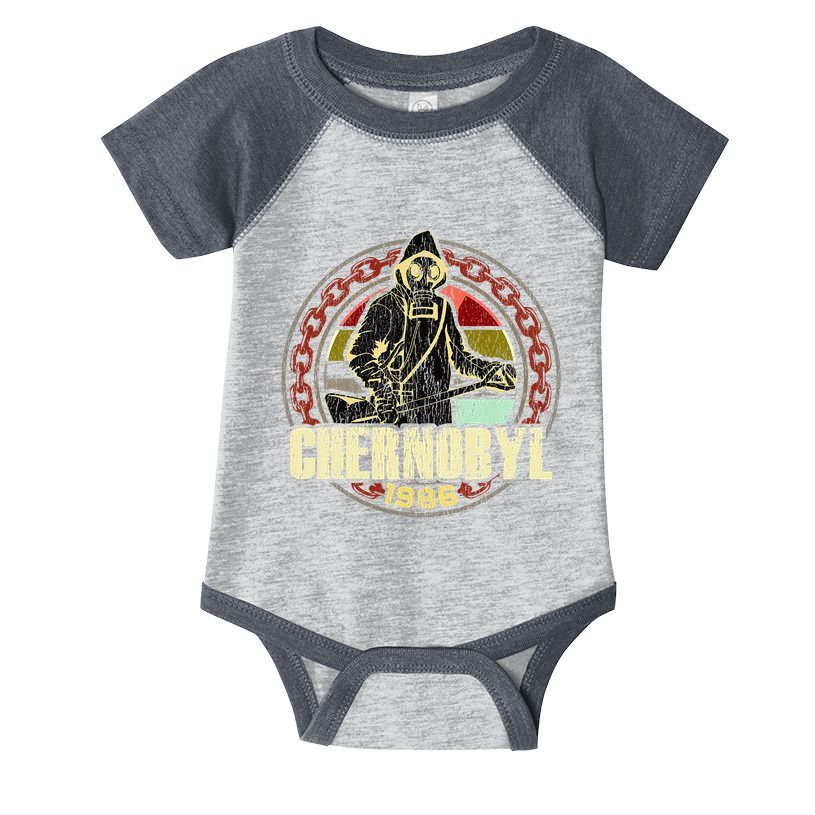 Chernobyl 1986 Vintage Nuclear Power Plant Disaster Infant Baby Jersey Bodysuit