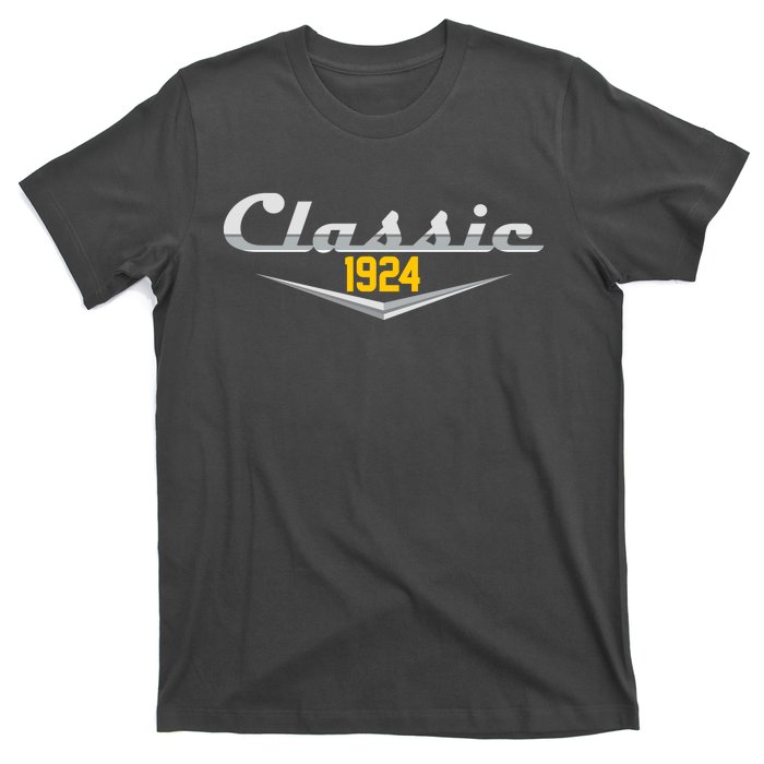 Classic 1924 Vintage 100th Birthday T-Shirt