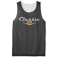 Classic 1924 Vintage 100th Birthday Mesh Reversible Basketball Jersey Tank