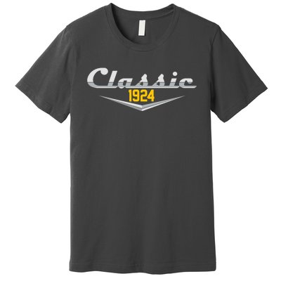 Classic 1924 Vintage 100th Birthday Premium T-Shirt