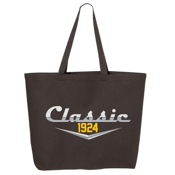 Classic 1924 Vintage 100th Birthday 25L Jumbo Tote