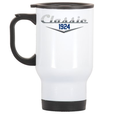 Classic 1924 Vintage 100th Birthday Stainless Steel Travel Mug