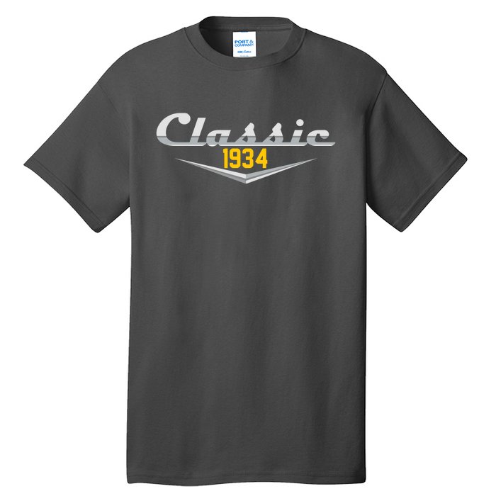 Classic 1934 Vintage 90th Birthday Tall T-Shirt