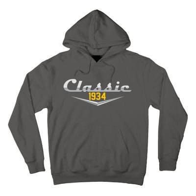 Classic 1934 Vintage 90th Birthday Tall Hoodie