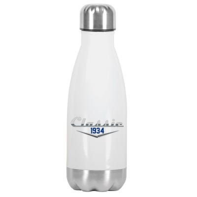 Classic 1934 Vintage 90th Birthday Stainless Steel Insulated Water Bottle