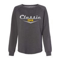 Classic 1944 Vintage 80th Birthday Womens California Wash Sweatshirt