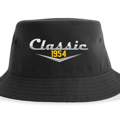 Classic 1954 Vintage 70th Birthday Sustainable Bucket Hat