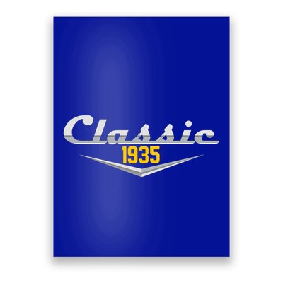 Classic 1935 Vintage 90th Birthday Poster