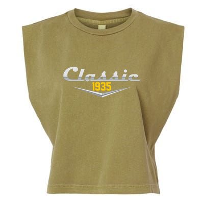 Classic 1935 Vintage 90th Birthday Garment-Dyed Women's Muscle Tee