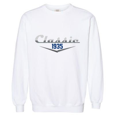 Classic 1935 Vintage 90th Birthday Garment-Dyed Sweatshirt