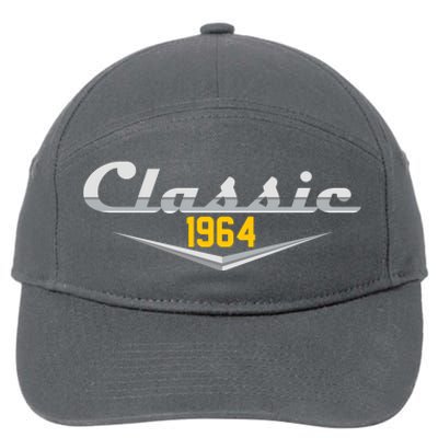 Classic 1964 Vintage 60th Birthday 7-Panel Snapback Hat