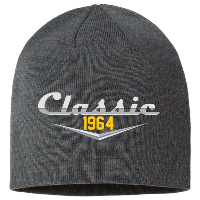 Classic 1964 Vintage 60th Birthday Sustainable Beanie