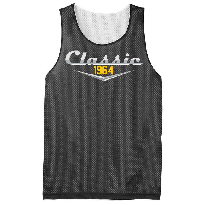 Classic 1964 Vintage 60th Birthday Mesh Reversible Basketball Jersey Tank