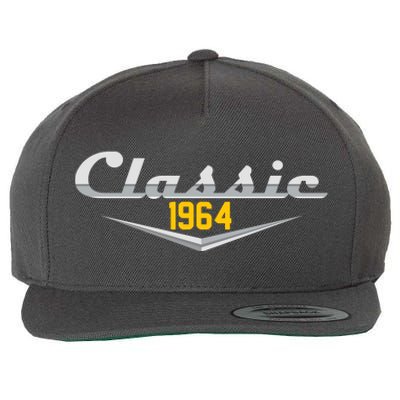 Classic 1964 Vintage 60th Birthday Wool Snapback Cap