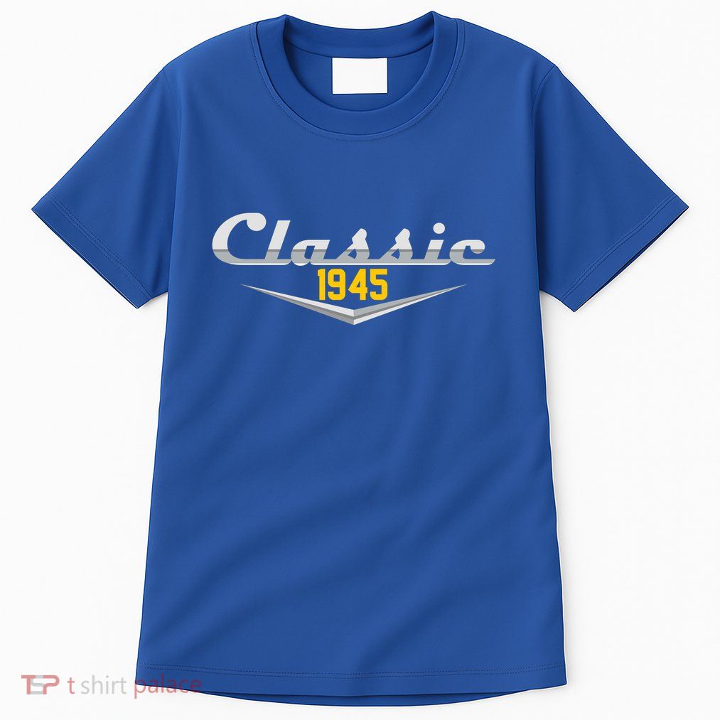 Classic 1945 Vintage 80th Birthday Tall T-Shirt