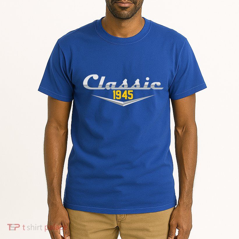 Classic 1945 Vintage 80th Birthday Tall T-Shirt
