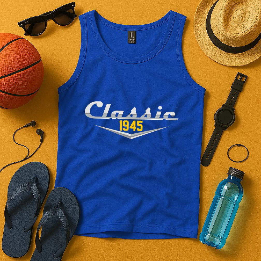Classic 1945 Vintage 80th Birthday Tank Top
