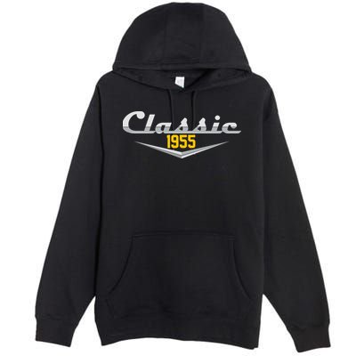 Classic 1955 Vintage 70th Birthday Premium Pullover Hoodie