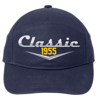 Classic 1955 Vintage 70th Birthday 7-Panel Snapback Hat