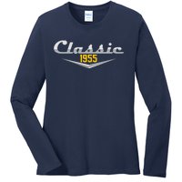 Classic 1955 Vintage 70th Birthday Ladies Long Sleeve Shirt