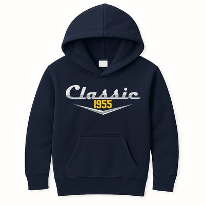 Classic 1955 Vintage 70th Birthday Kids Hoodie