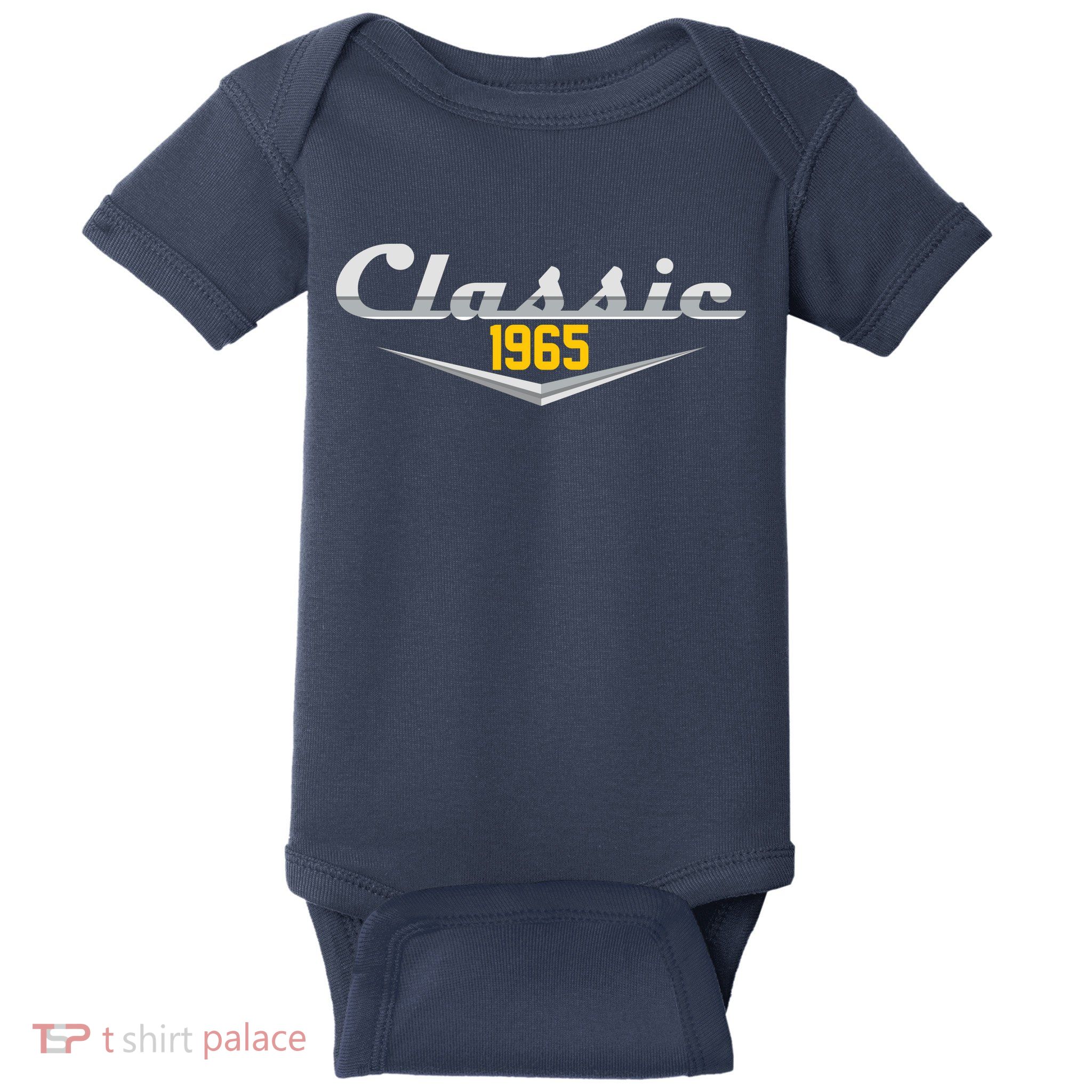 Classic 1965 Vintage 60th Birthday Baby Bodysuit