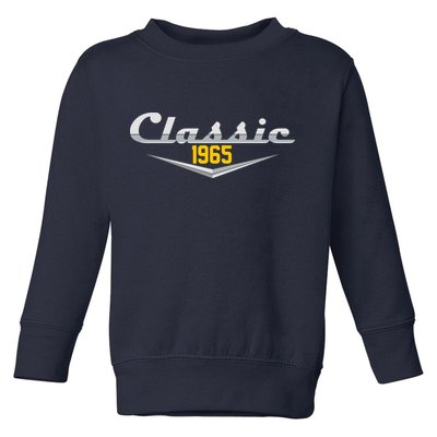 Classic 1965 Vintage 60th Birthday Toddler Sweatshirt