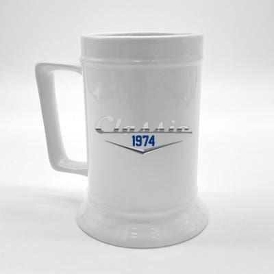 Classic 1974 Vintage 50th Birthday Beer Stein