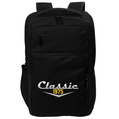 Classic 1975 Vintage 50th Birthday Impact Tech Backpack