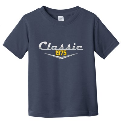 Classic 1975 Vintage 50th Birthday Toddler T-Shirt