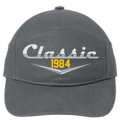 Classic 1984 Vintage 40th Birthday 7-Panel Snapback Hat