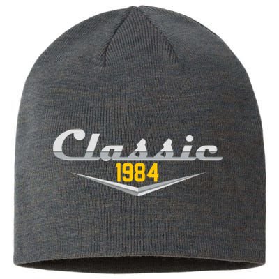 Classic 1984 Vintage 40th Birthday Sustainable Beanie