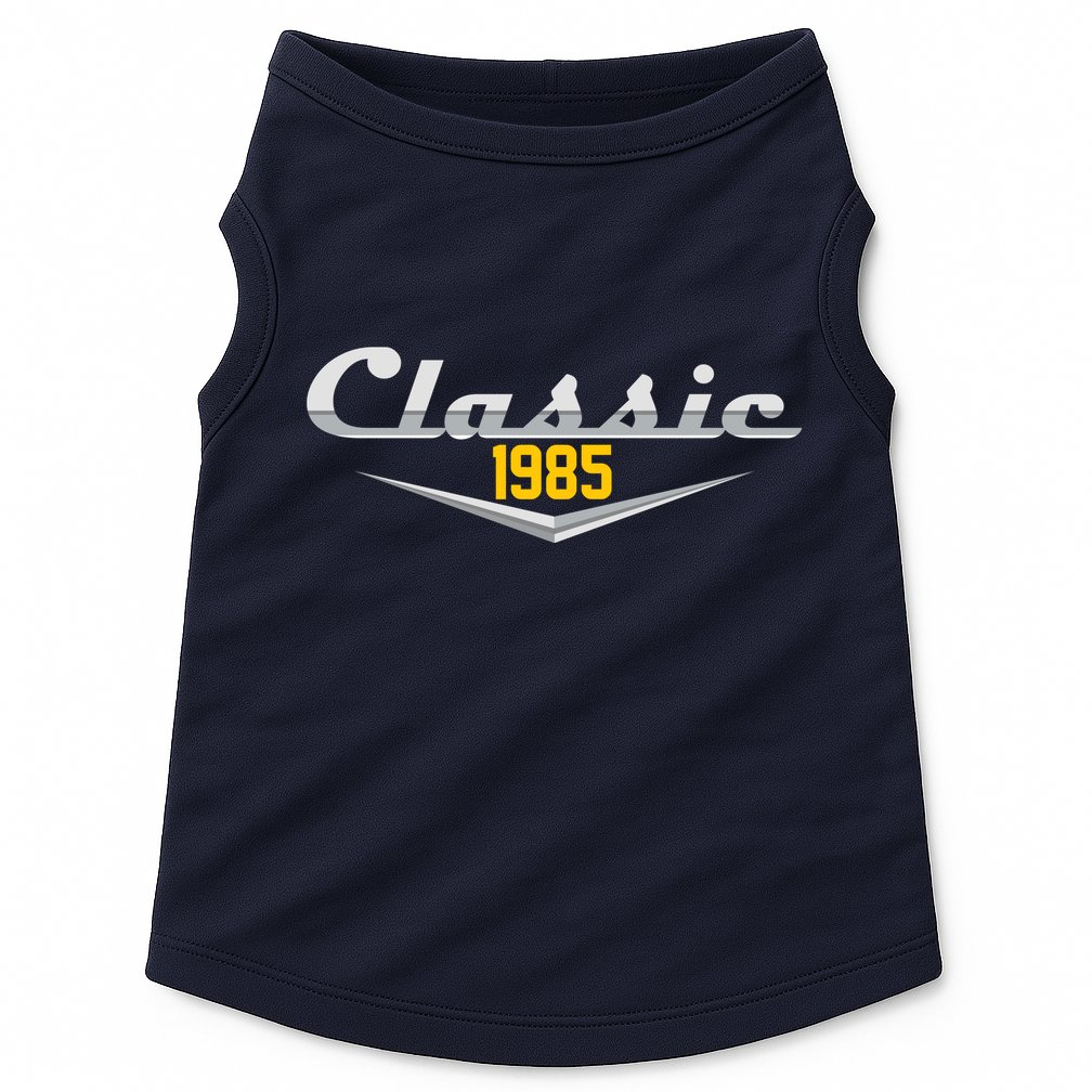 Classic 1985 Vintage 40th Birthday Doggie Tank