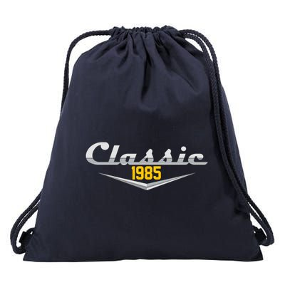 Classic 1985 Vintage 40th Birthday Drawstring Bag