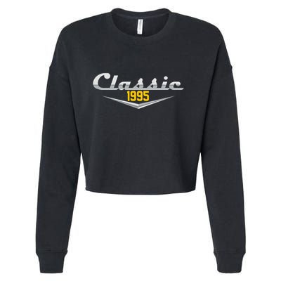 Classic 1995 Vintage 30th Birthday Cropped Pullover Crew