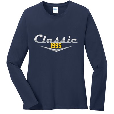 Classic 1995 Vintage 30th Birthday Ladies Long Sleeve Shirt
