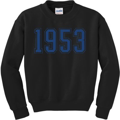 Classic 1953 Vintage 70 Year Old Gifts 70th Birthday Kids Sweatshirt