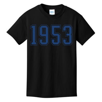 Classic 1953 Vintage 70 Year Old Gifts 70th Birthday Kids T-Shirt