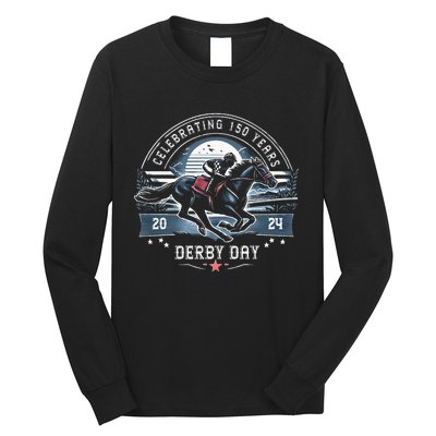 Celebrating 150 Years Ky Derby Day Long Sleeve Shirt