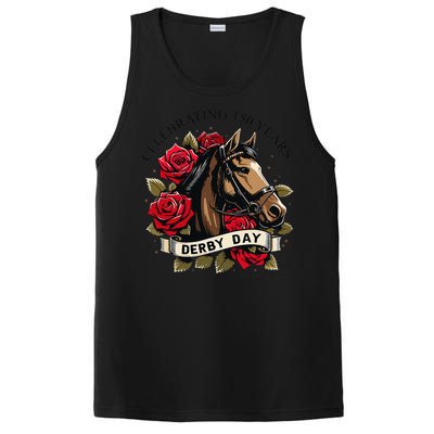 Celebrating 150 Years Ky Derby Day Vintage PosiCharge Competitor Tank