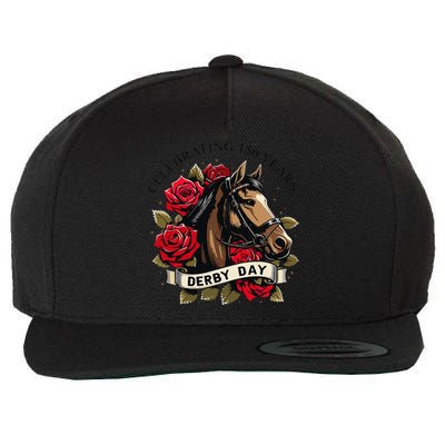 Celebrating 150 Years Ky Derby Day Vintage Wool Snapback Cap