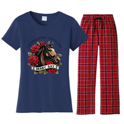 Celebrating 150 Years Ky Derby Day Vintage Women's Flannel Pajama Set