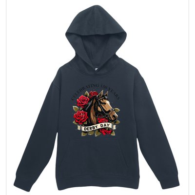 Celebrating 150 Years Ky Derby Day Vintage Urban Pullover Hoodie