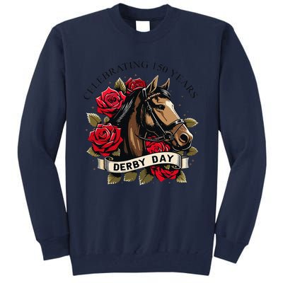 Celebrating 150 Years Ky Derby Day Vintage Tall Sweatshirt