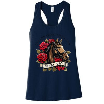 Celebrating 150 Years Ky Derby Day Vintage Women's Racerback Tank