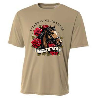 Celebrating 150 Years Ky Derby Day Vintage Cooling Performance Crew T-Shirt