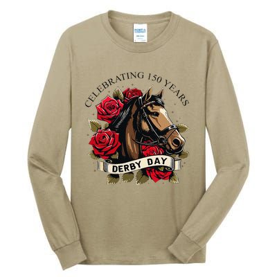 Celebrating 150 Years Ky Derby Day Vintage Tall Long Sleeve T-Shirt